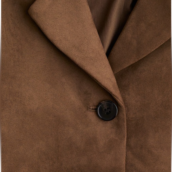 H&M Womens Suede Jacket - Picture 2 of 5